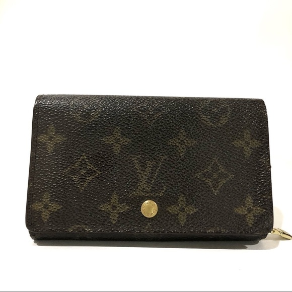 Authentic Louis Vuitton Portefeiulle Tresor Bifold Wallet w/ Coin Pocket Wallet - Picture 1 of 16